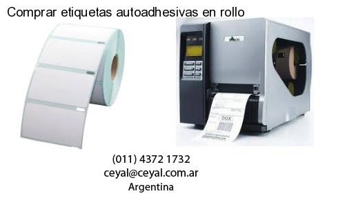Comprar etiquetas autoadhesivas en rollo