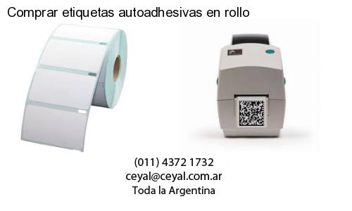 Comprar etiquetas autoadhesivas en rollo