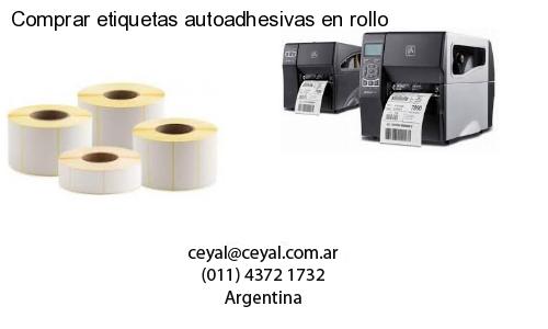 Comprar etiquetas autoadhesivas en rollo