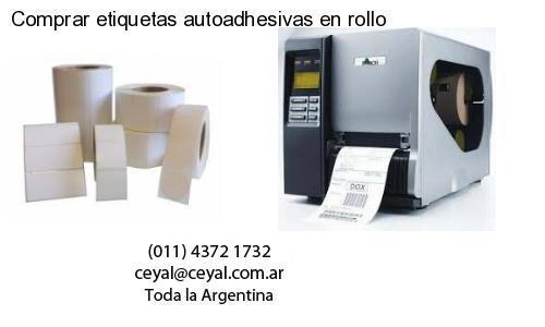 Comprar etiquetas autoadhesivas en rollo