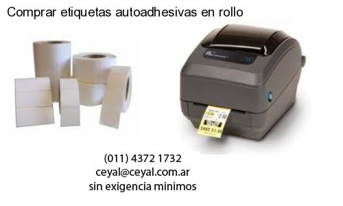 Comprar etiquetas autoadhesivas en rollo