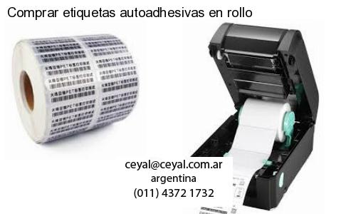 Comprar etiquetas autoadhesivas en rollo