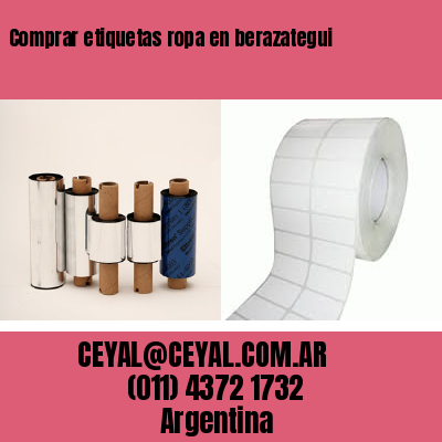 Comprar etiquetas ropa en berazategui
