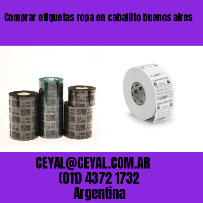 Comprar etiquetas ropa en caballito buenos aires