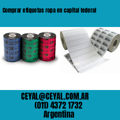 Comprar etiquetas ropa en capital federal