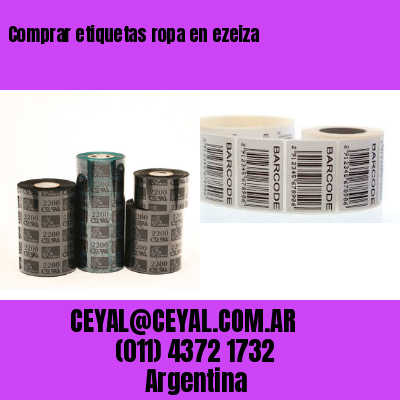 Comprar etiquetas ropa en ezeiza
