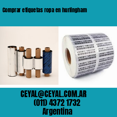 Comprar etiquetas ropa en hurlingham