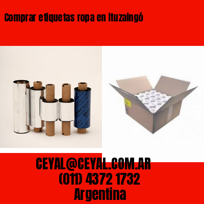 Comprar etiquetas ropa en ituzaingó