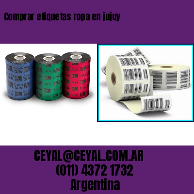 Comprar etiquetas ropa en jujuy