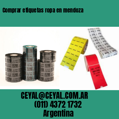 Comprar etiquetas ropa en mendoza
