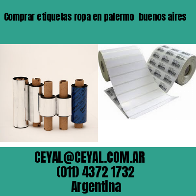 Comprar etiquetas ropa en palermo  buenos aires