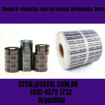 Comprar etiquetas ropa en parque avellaneda  buenos aires