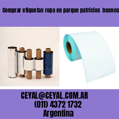 Comprar etiquetas ropa en parque patricios  buenos aires