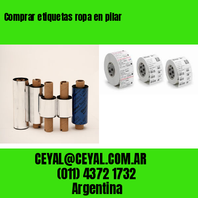 Comprar etiquetas ropa en pilar