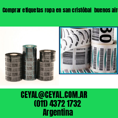 Comprar etiquetas ropa en san cristóbal  buenos aires