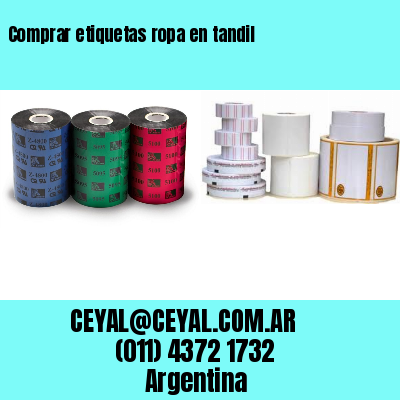 Comprar etiquetas ropa en tandil