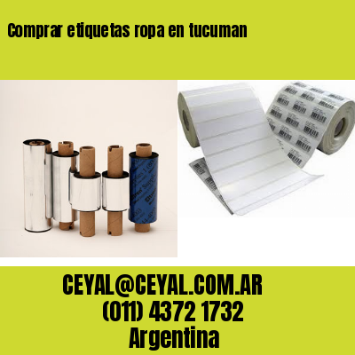 Comprar etiquetas ropa en tucuman