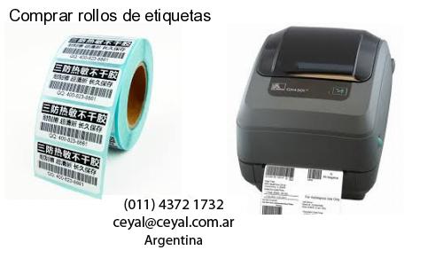 Comprar rollos de etiquetas