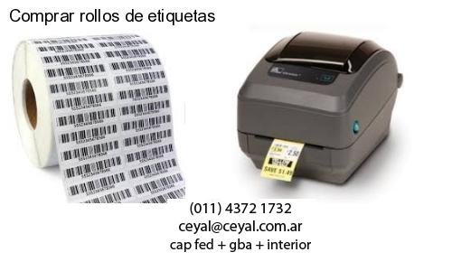 Comprar rollos de etiquetas