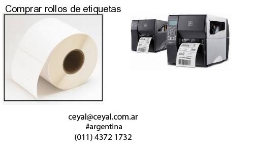 Comprar rollos de etiquetas