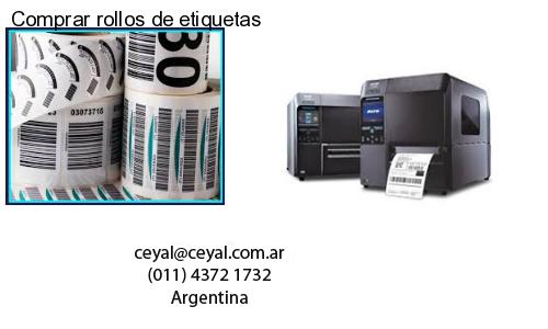 Comprar rollos de etiquetas