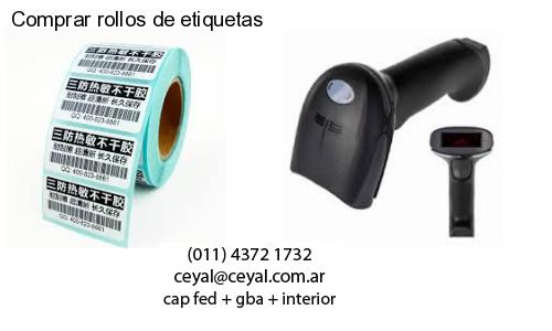 Comprar rollos de etiquetas