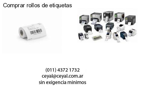 Comprar rollos de etiquetas