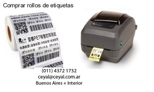 Comprar rollos de etiquetas