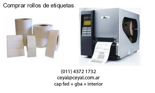 Comprar rollos de etiquetas