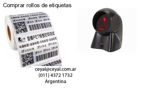 Comprar rollos de etiquetas
