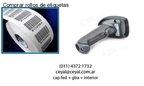 Comprar rollos de etiquetas
