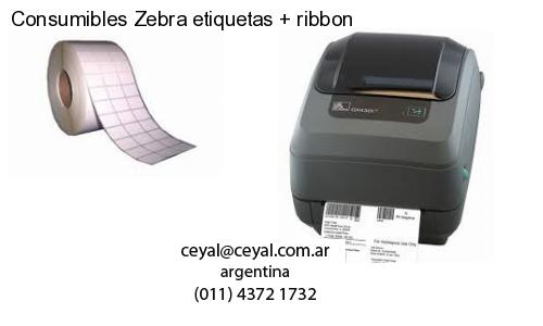 Consumibles Zebra etiquetas   ribbon