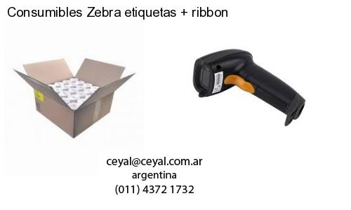 Consumibles Zebra etiquetas   ribbon