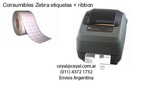 Consumibles Zebra etiquetas   ribbon