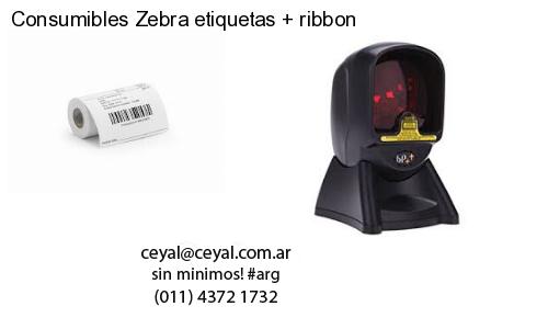 Consumibles Zebra etiquetas   ribbon