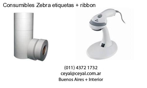 Consumibles Zebra etiquetas   ribbon
