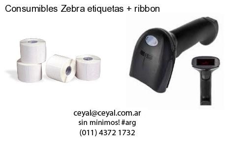 Consumibles Zebra etiquetas   ribbon
