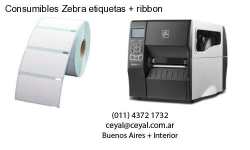 Consumibles Zebra etiquetas   ribbon