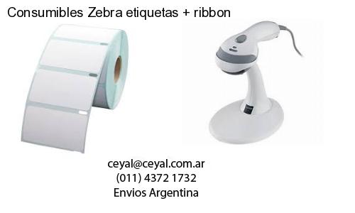 Consumibles Zebra etiquetas   ribbon
