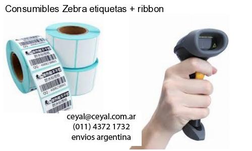 Consumibles Zebra etiquetas   ribbon