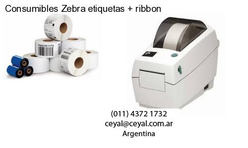 Consumibles Zebra etiquetas   ribbon