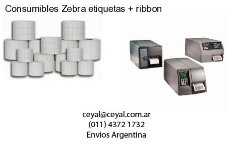 Consumibles Zebra etiquetas   ribbon