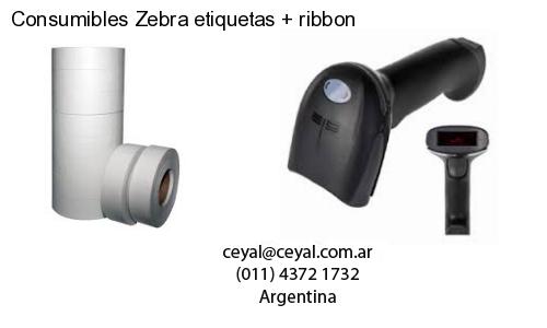 Consumibles Zebra etiquetas ribbon