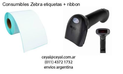 Consumibles Zebra etiquetas   ribbon
