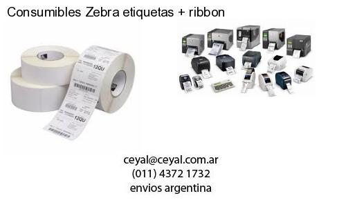 Consumibles Zebra etiquetas   ribbon
