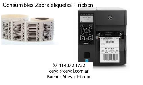 Consumibles Zebra etiquetas   ribbon