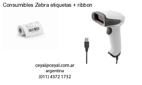 Consumibles Zebra etiquetas   ribbon
