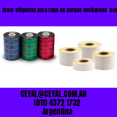 Crear etiquetas para ropa en parque avellaneda  buenos aires
