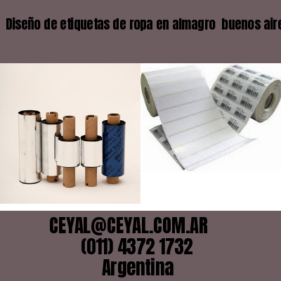 Diseño de etiquetas de ropa en almagro  buenos aires