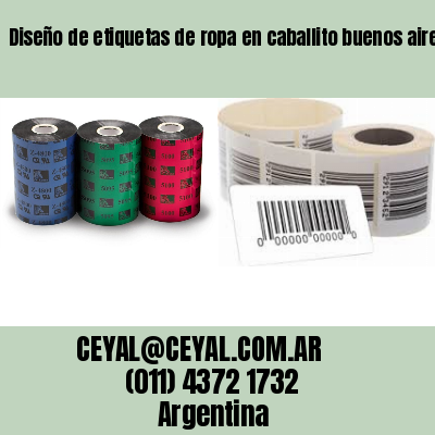 Diseño de etiquetas de ropa en caballito buenos aires
